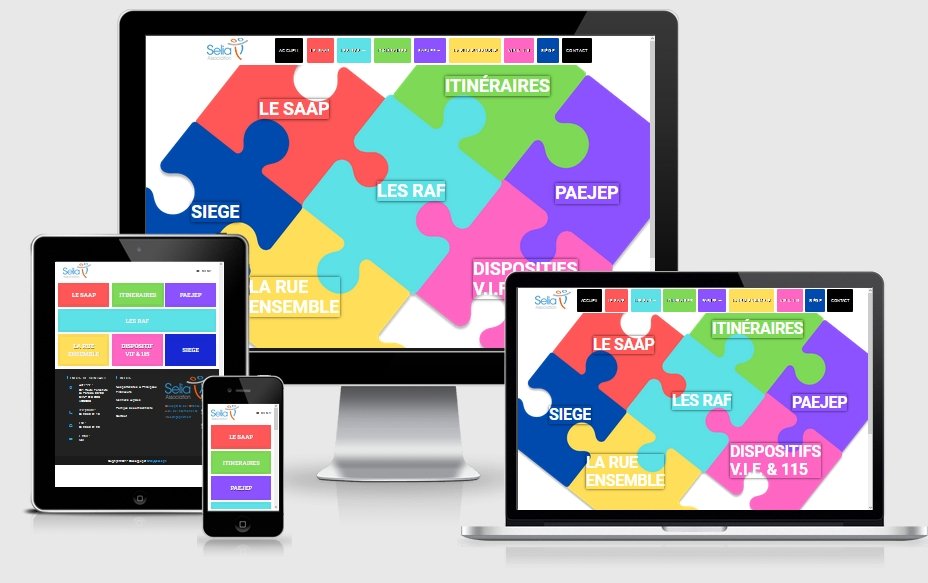 Illustration du projet Création/refonte du site de Selia Association à Saint-Dié-des-Vosges