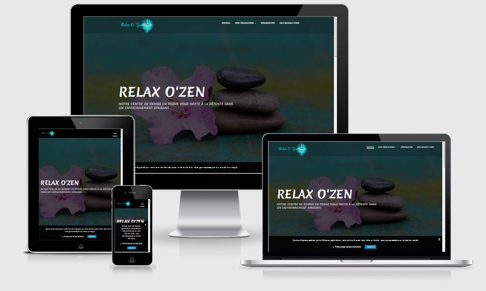 Illustration du projet Création site internet centre de bien-être