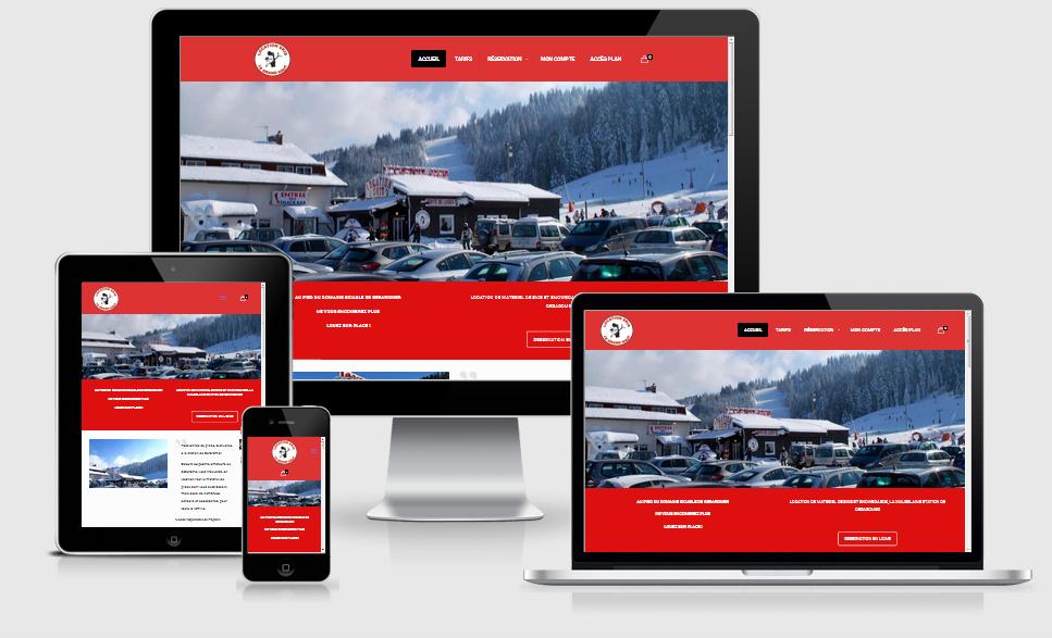 Illustration du projet Refonte du site internet de location de matériel de ski à Gérardmer