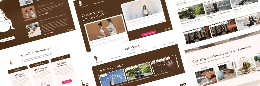 Illustration du projet Création Espace Membre et Abonnements - Webflow, Memberstack, Stripe