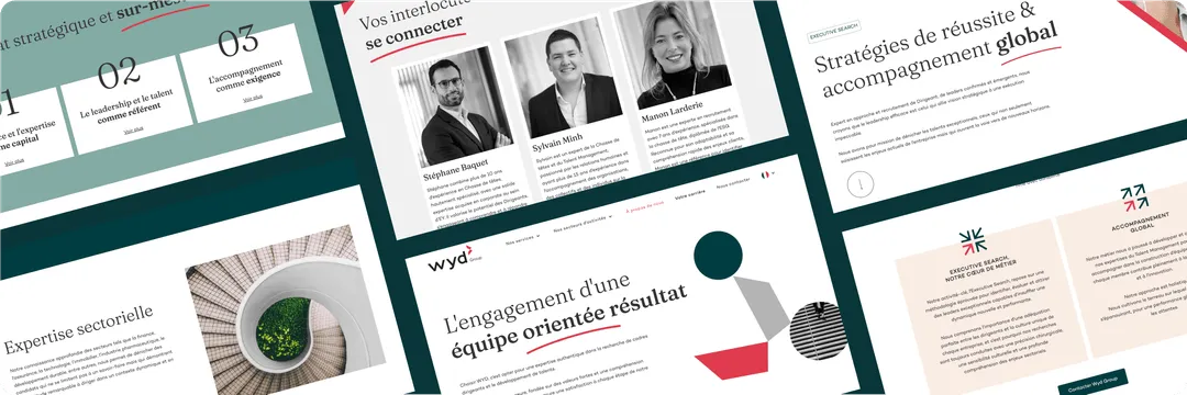 Illustration du projet Création Site web - UX/UI Design - Webflow Localization