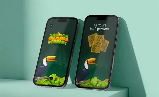 Illustration du projet Comment Amomenti crée des jeux sur-mesure facilement avec une application no-code développée par Beease