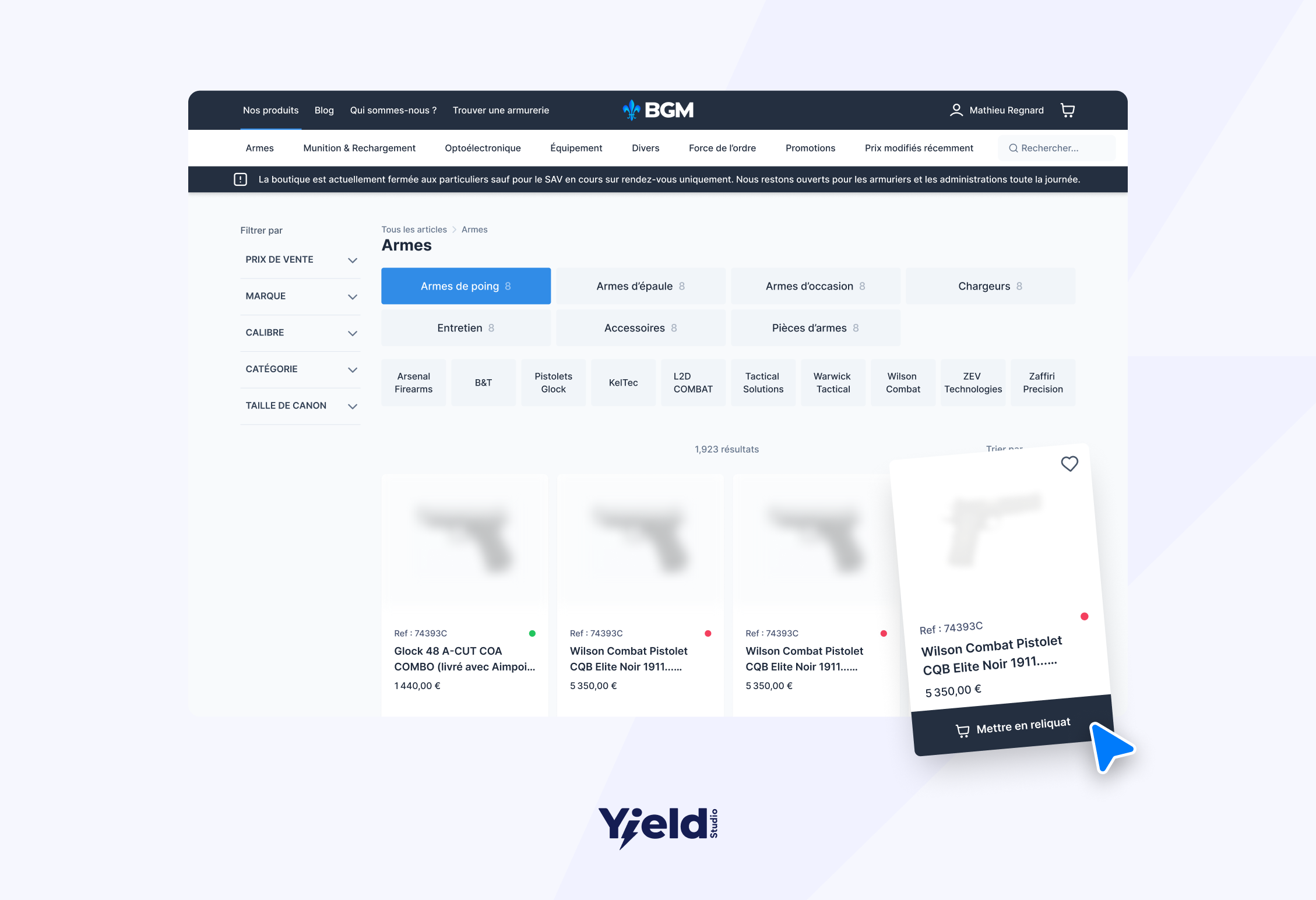 Illustration du projet Transformation du site vitrine en plateforme e-commerce B2B synchronisée à l’ERP