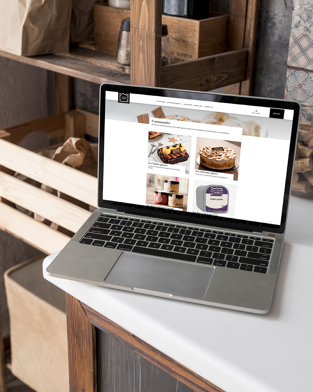 Illustration du projet Création d'un site internet e-commerce