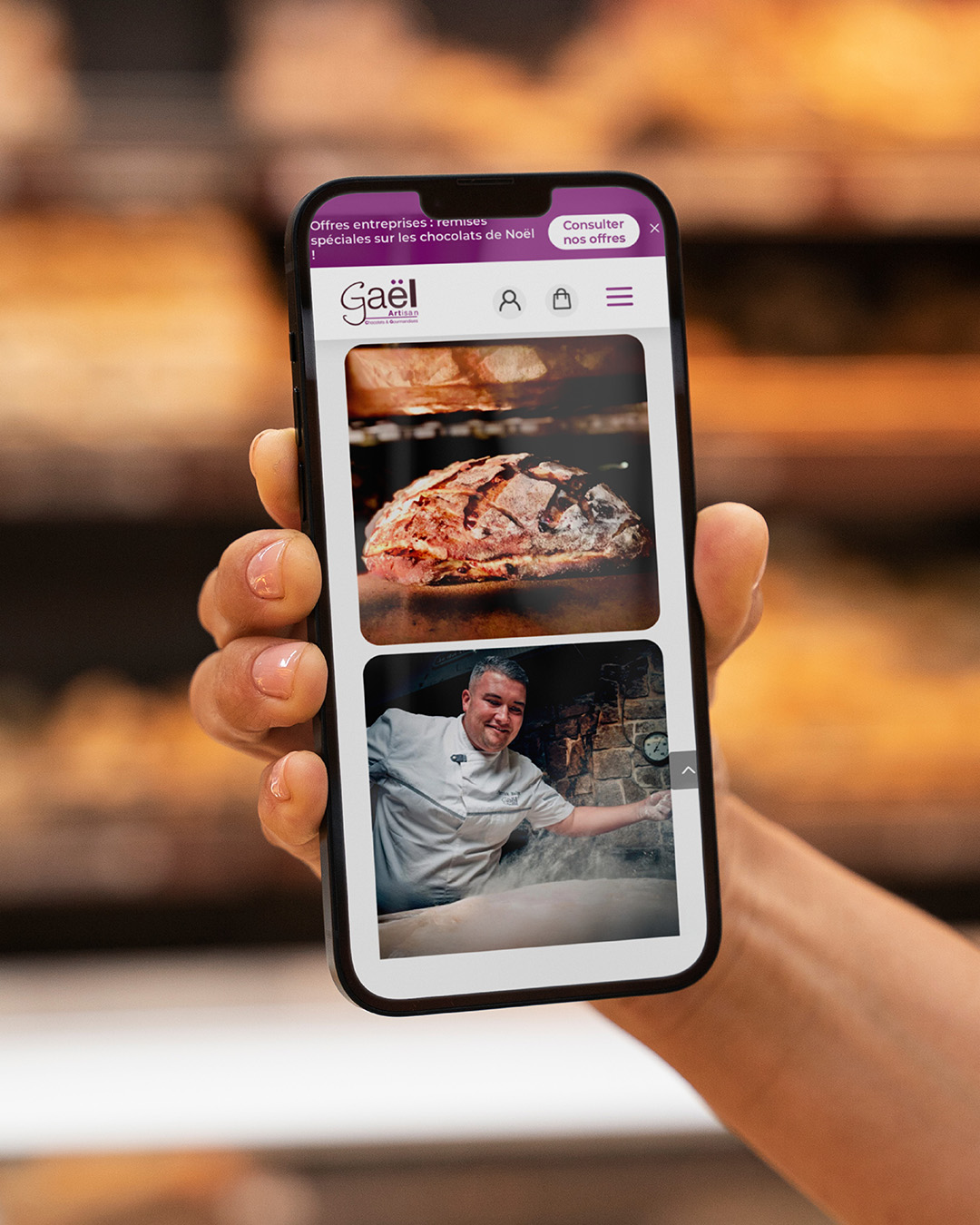Illustration du projet Développement d’un site e-commerce click & collect mobile first