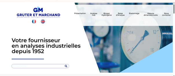 Illustration du projet Site internet pour Gruter & Marchand