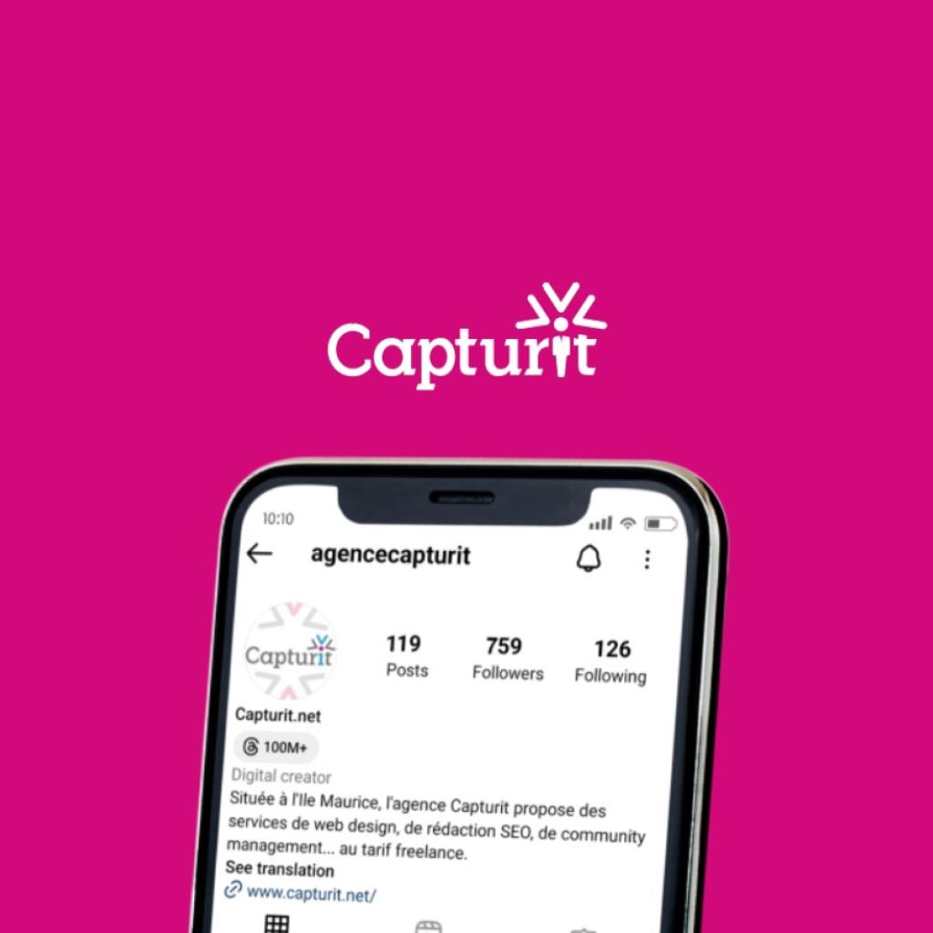 Logo agence Capturit Marketing