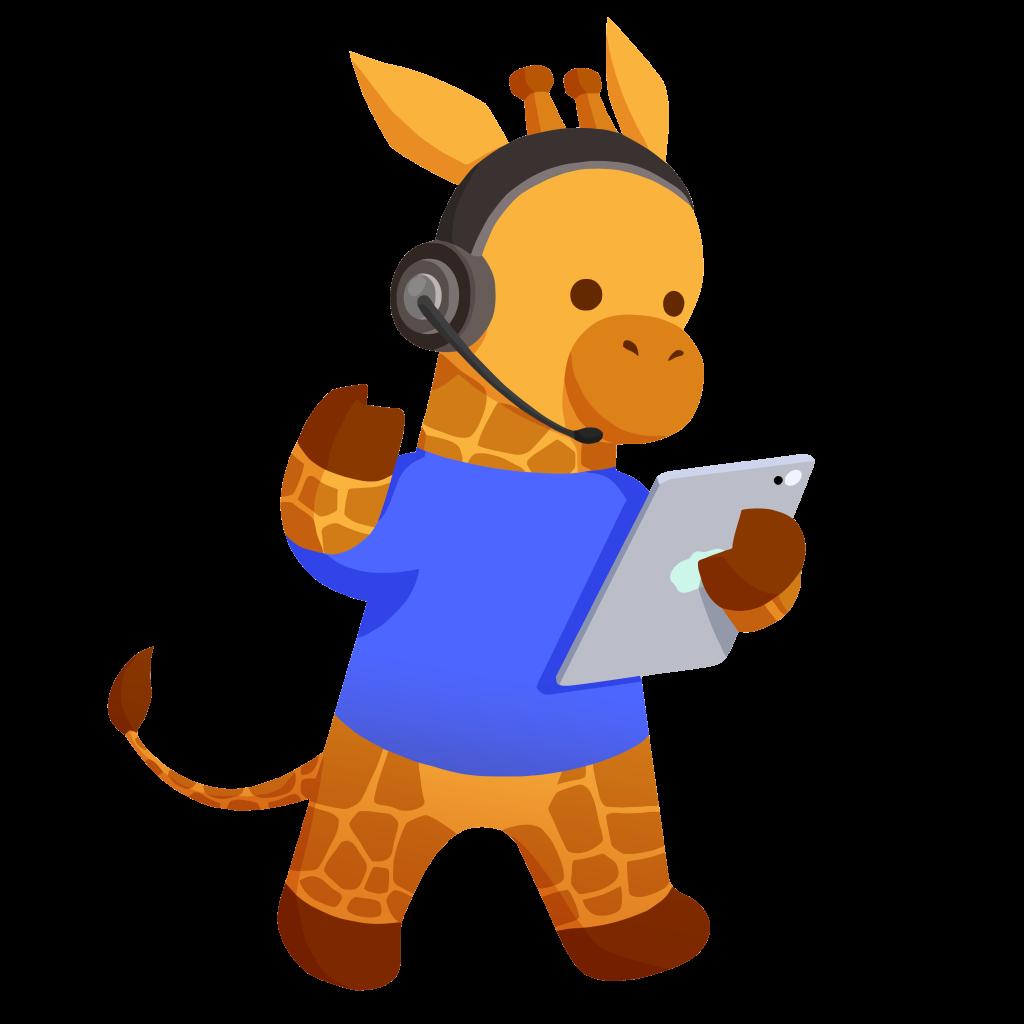 Logo agence Cloud Girafe