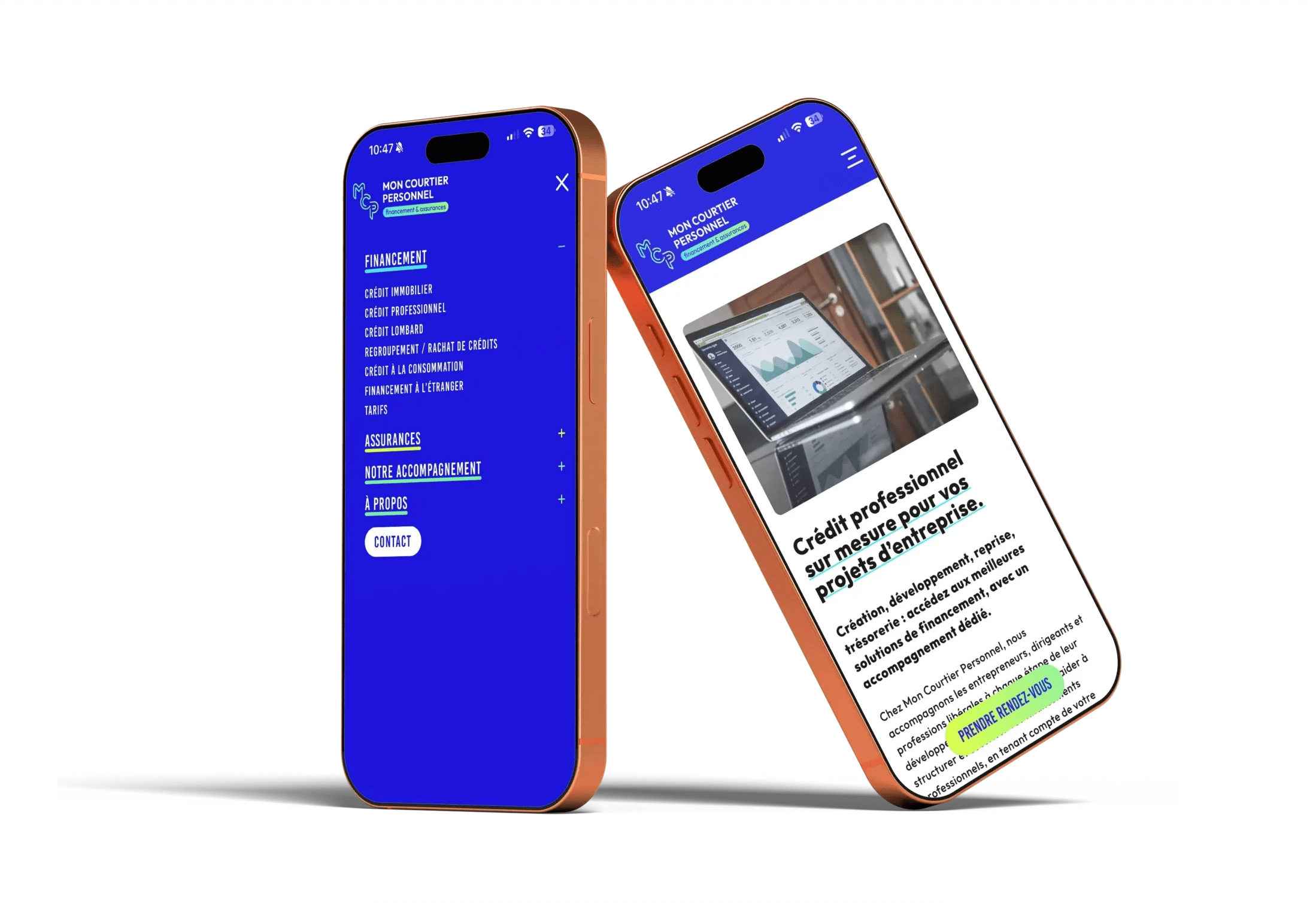Illustration du projet Refonte de l'identité et de l'écosystème digital de Mon Courtier Personnel