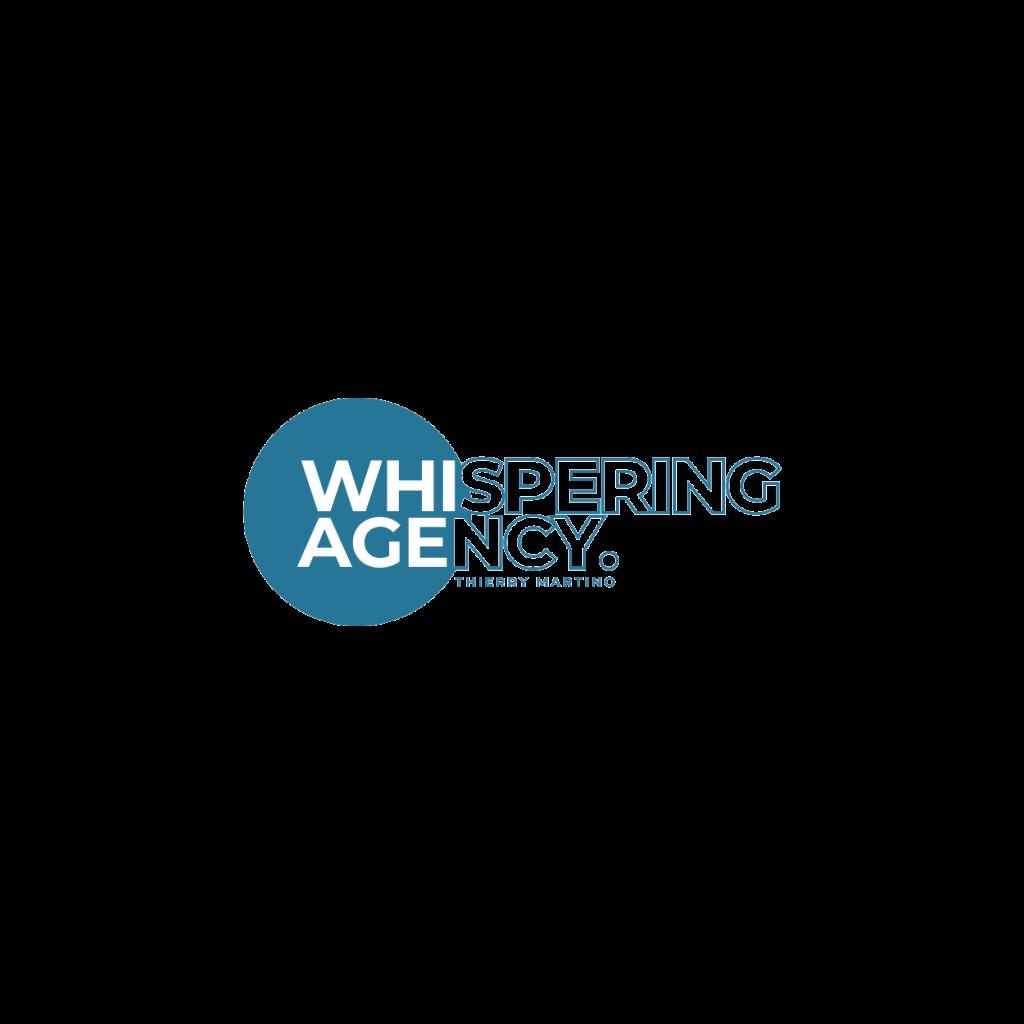 Logo agence Whispering Agency