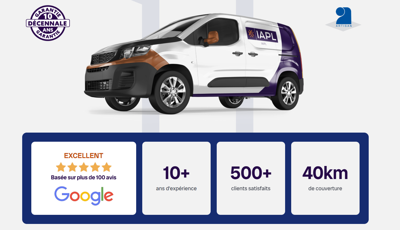 Illustration du projet Site internet vitrine pour un plombier au Pontet