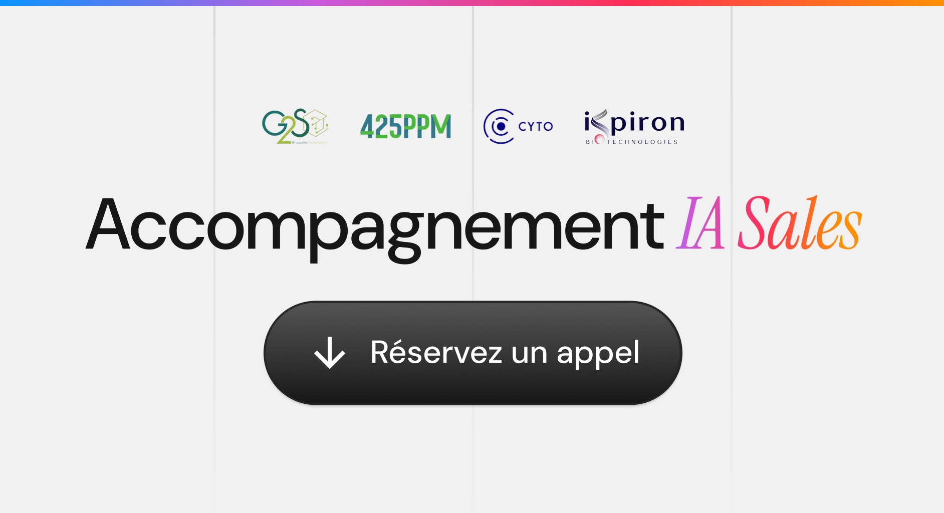 Illustration du projet Accompagnement IA & sales