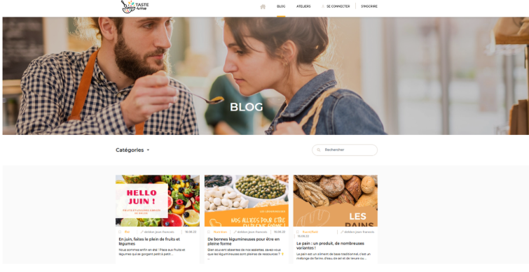 Illustration du projet Projet Tast4Me