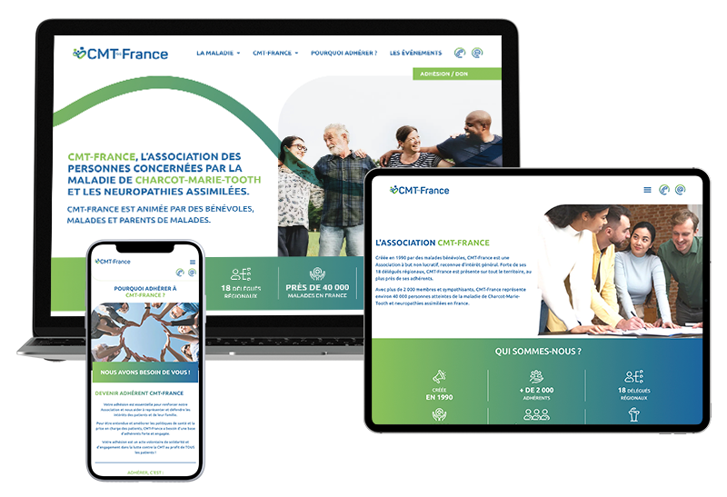 Illustration du projet Refonte site CMT France