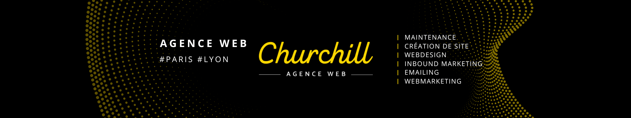 Couverture de l'agence Churchill - Agence web Paris