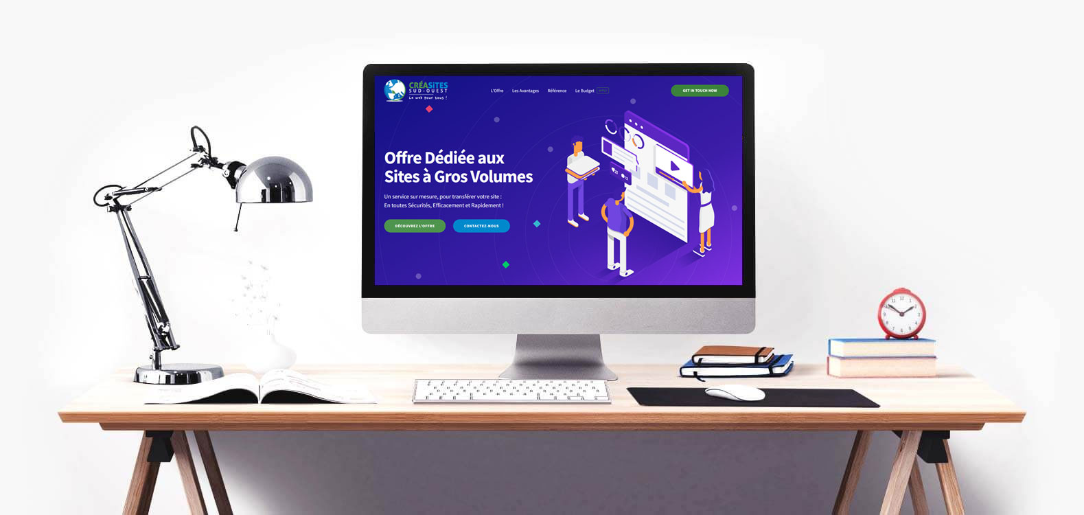 Couverture de l'agence CréaSites Sud Ouest