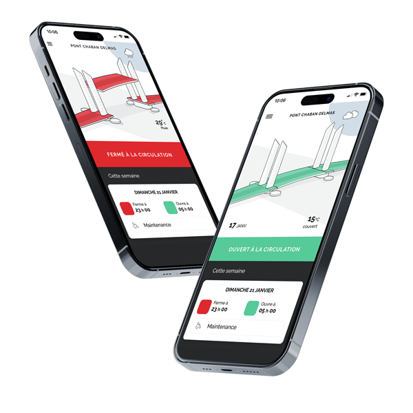 Illustration du projet Pont Chaban Bdx