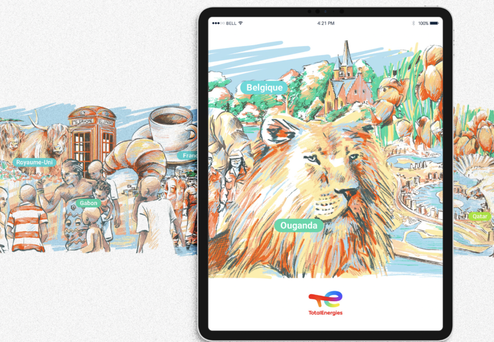 Illustration du projet Rétrospective TotalEnergies