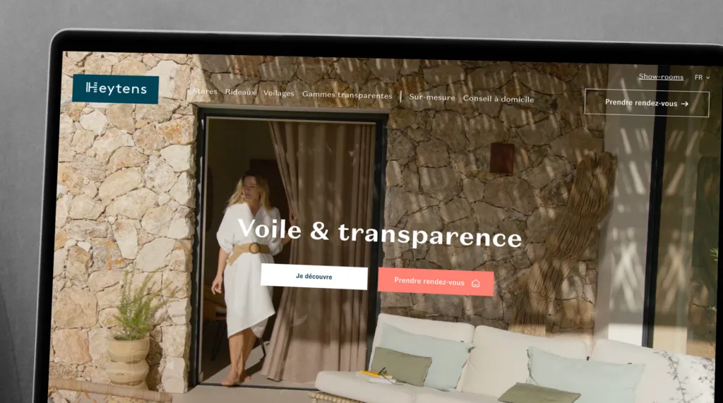 Illustration du projet Refonte complète du site vitrine Heytens en plateforme à génération de leads