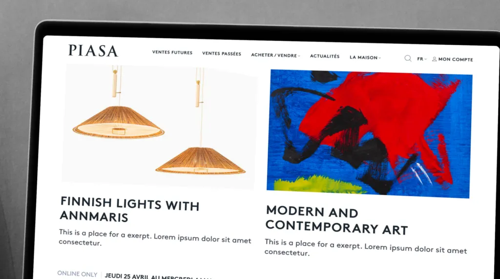 Illustration du projet Refonte et réparation de la plateforme Live de Piasa