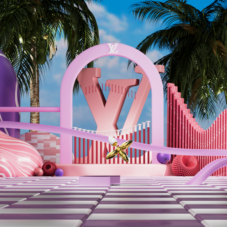 Illustration du projet Louis Vuitton - Louisette 