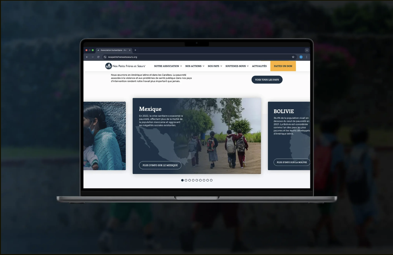 Illustration du projet Optimisation du référencement naturel pour Nos Petits Frères et Sœurs