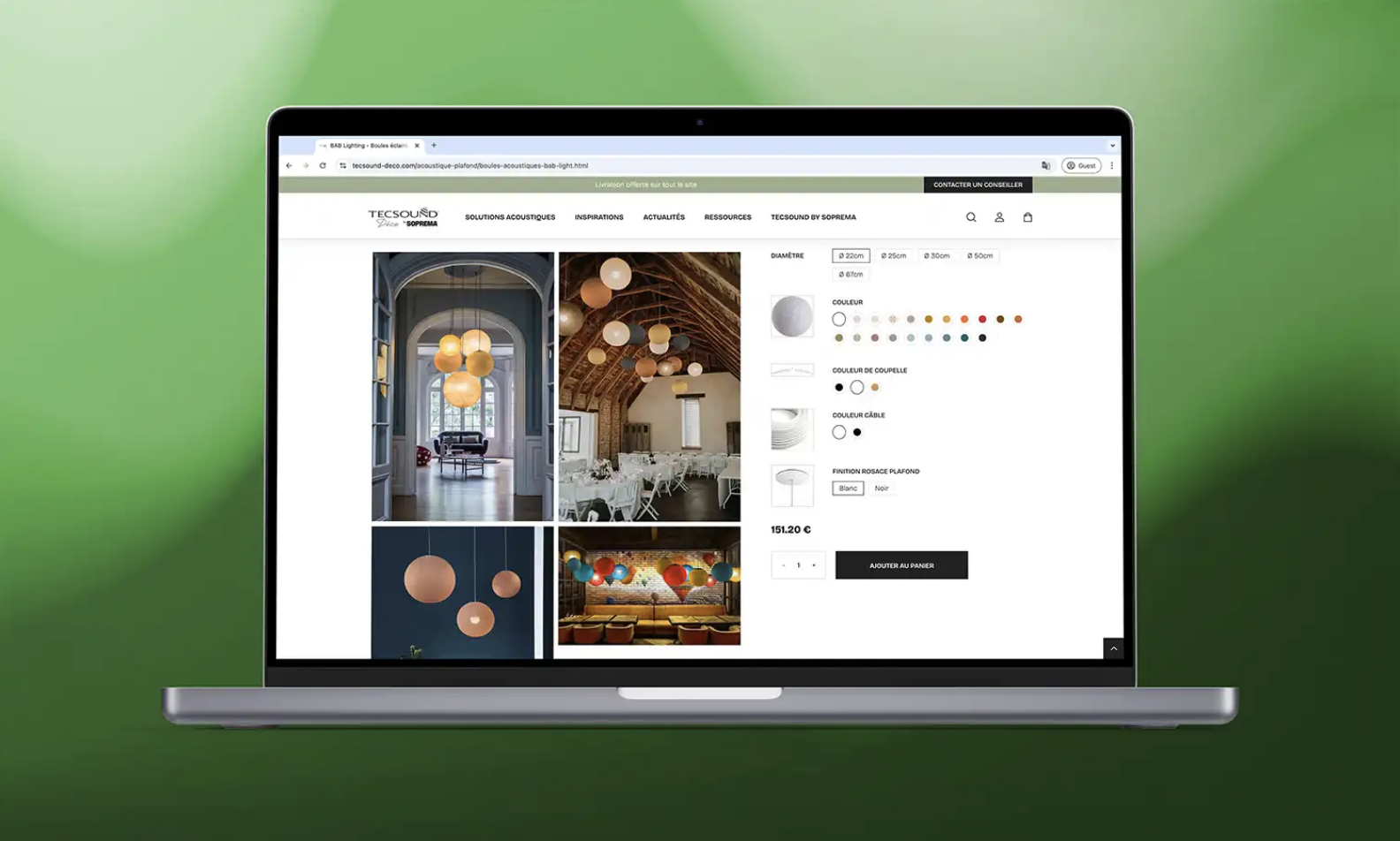 Illustration du projet Tecsound by Soprema