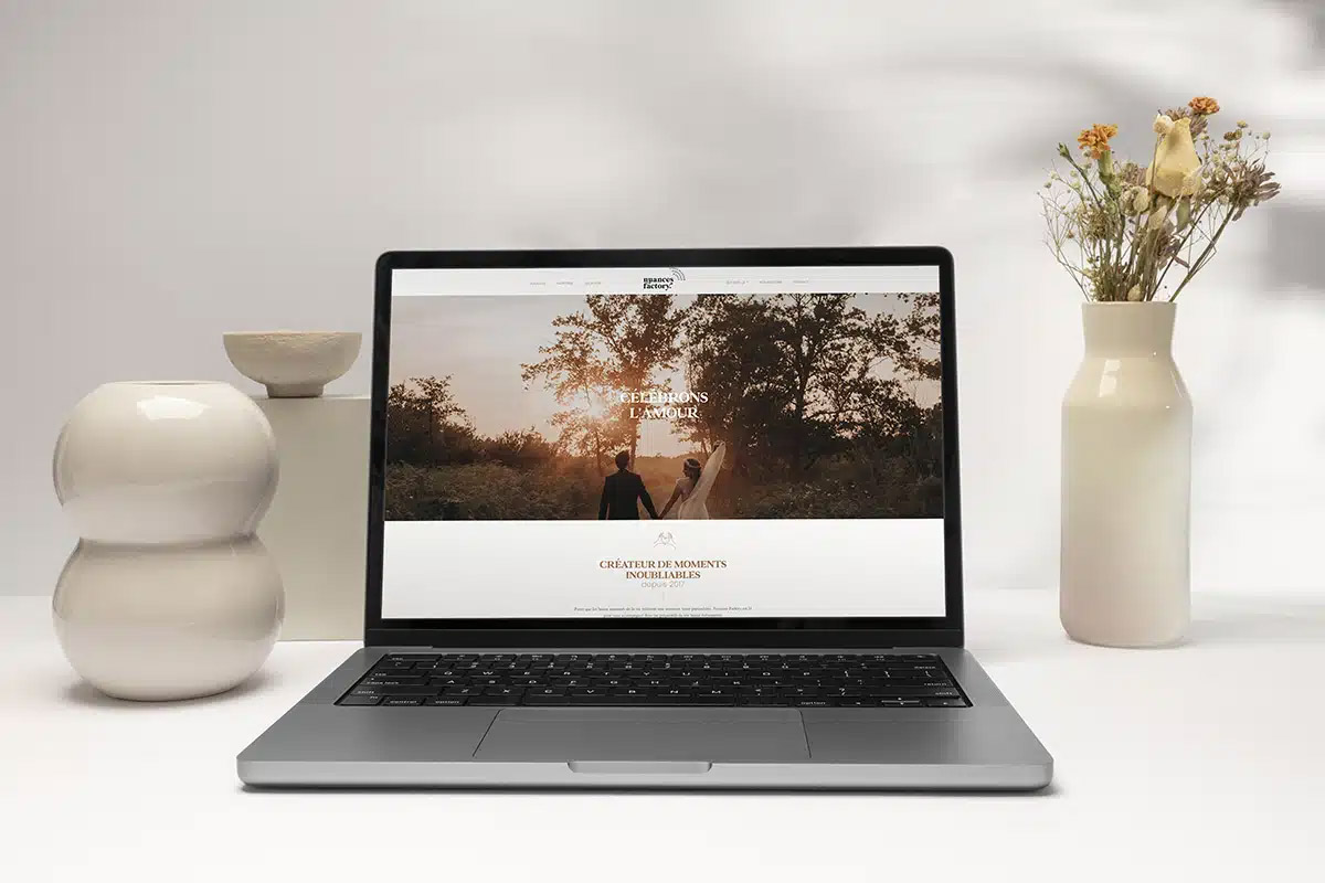 Illustration du projet Réalisation du site internet de Nuances Factory