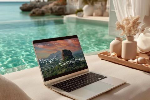 Illustration du projet Refonte de l'identité visuelle et du site internet d'Aloka Sanna