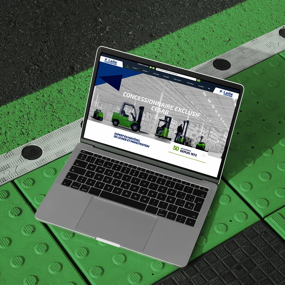 Illustration du projet Refonte du site internet de Laibe