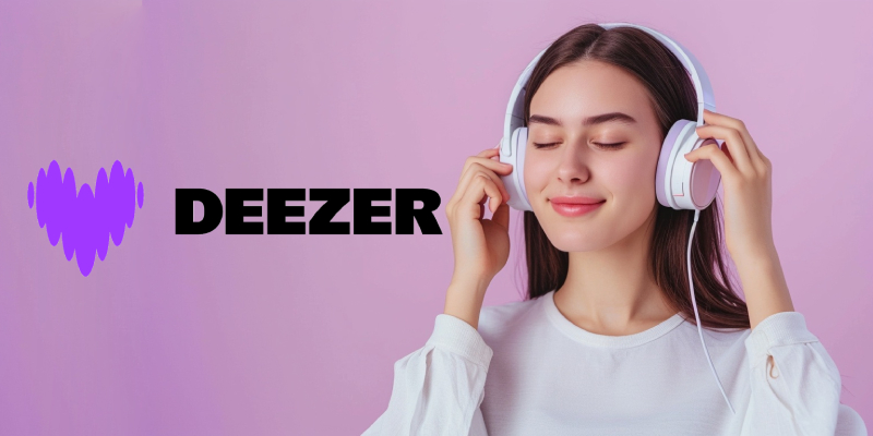 Illustration du projet Deezer : User Research + Stratégie d'innovation + Design de services + UX / Branding
