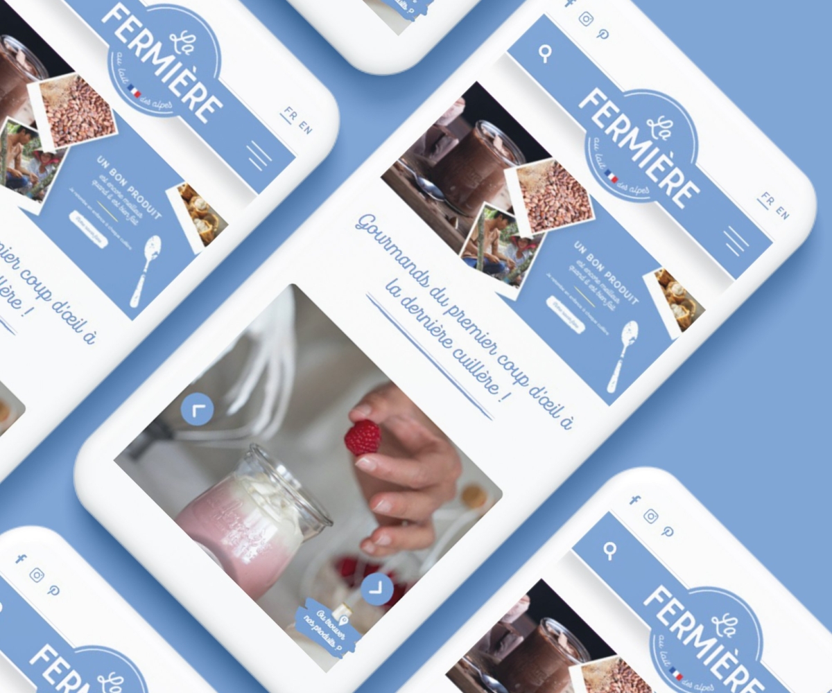 Illustration du projet Site La Fermière