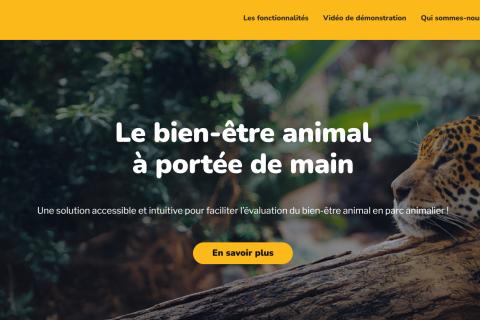 Illustration du projet ANIWEL – Plateforme digitale de suivi du bien-être animal