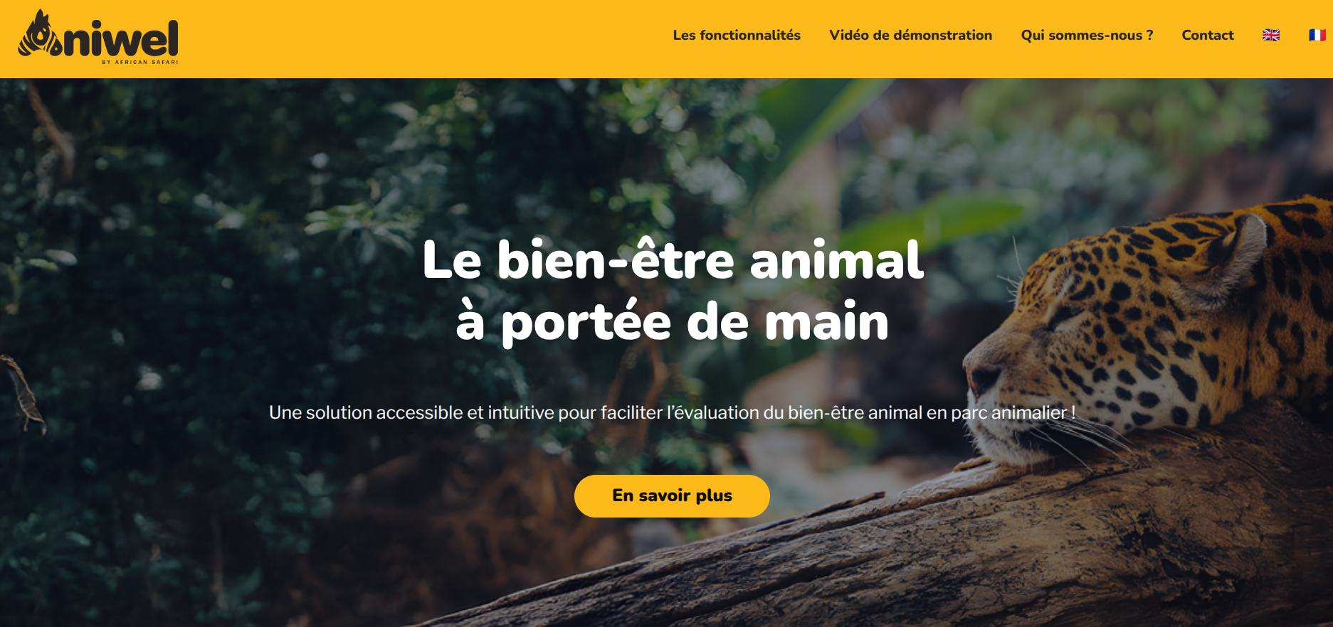 Illustration du projet ANIWEL – Plateforme digitale de suivi du bien-être animal