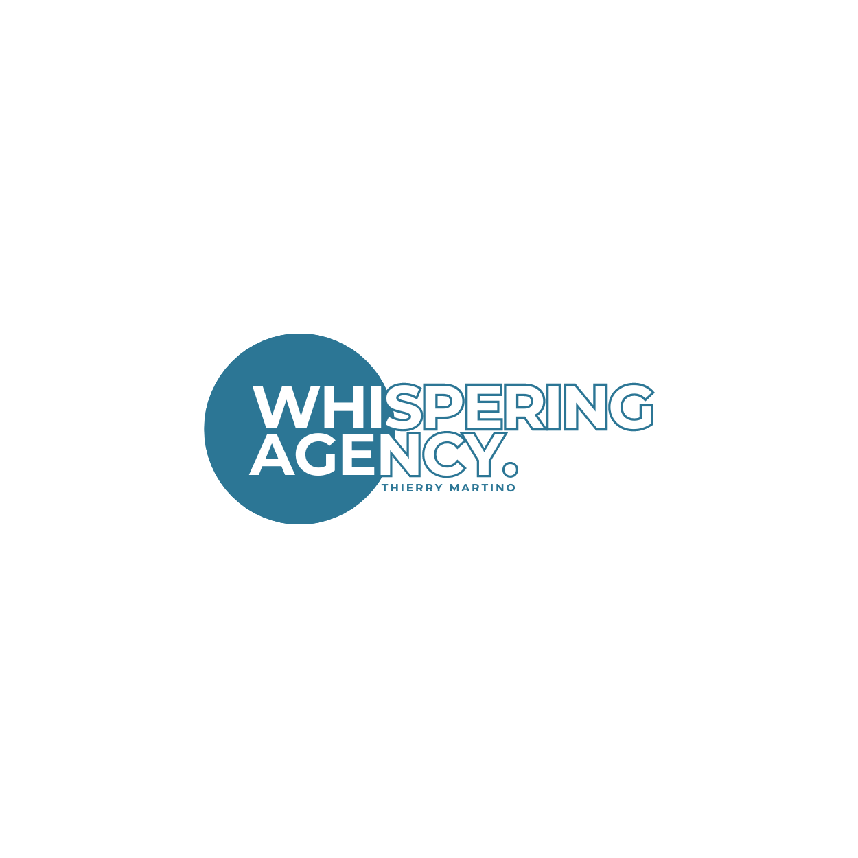Logo agence Whispering Agency