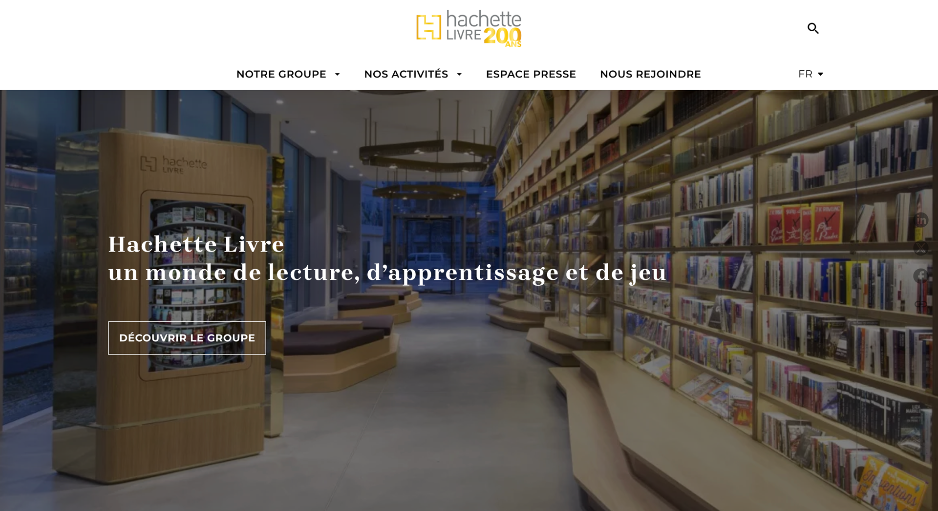 Illustration du projet Hachette Livre : une usine à sites Drupal Headless en architecture JAMSTACK