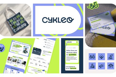 Illustration du projet Branding et refonte site corporate pour Cykleo