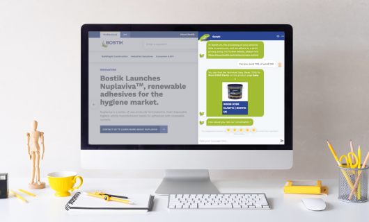 Illustration du projet Bostik : création d’une Chatbot Factory intelligente