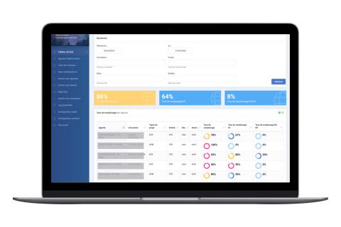 Illustration du projet Société générale : conception d’une solution intelligente d’optimisation d’agenda