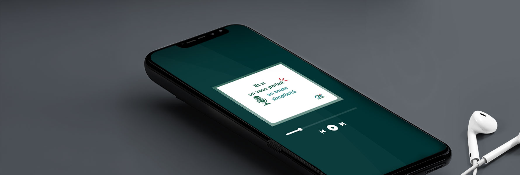 Illustration du projet Podcast Groupe Crédit Agricole