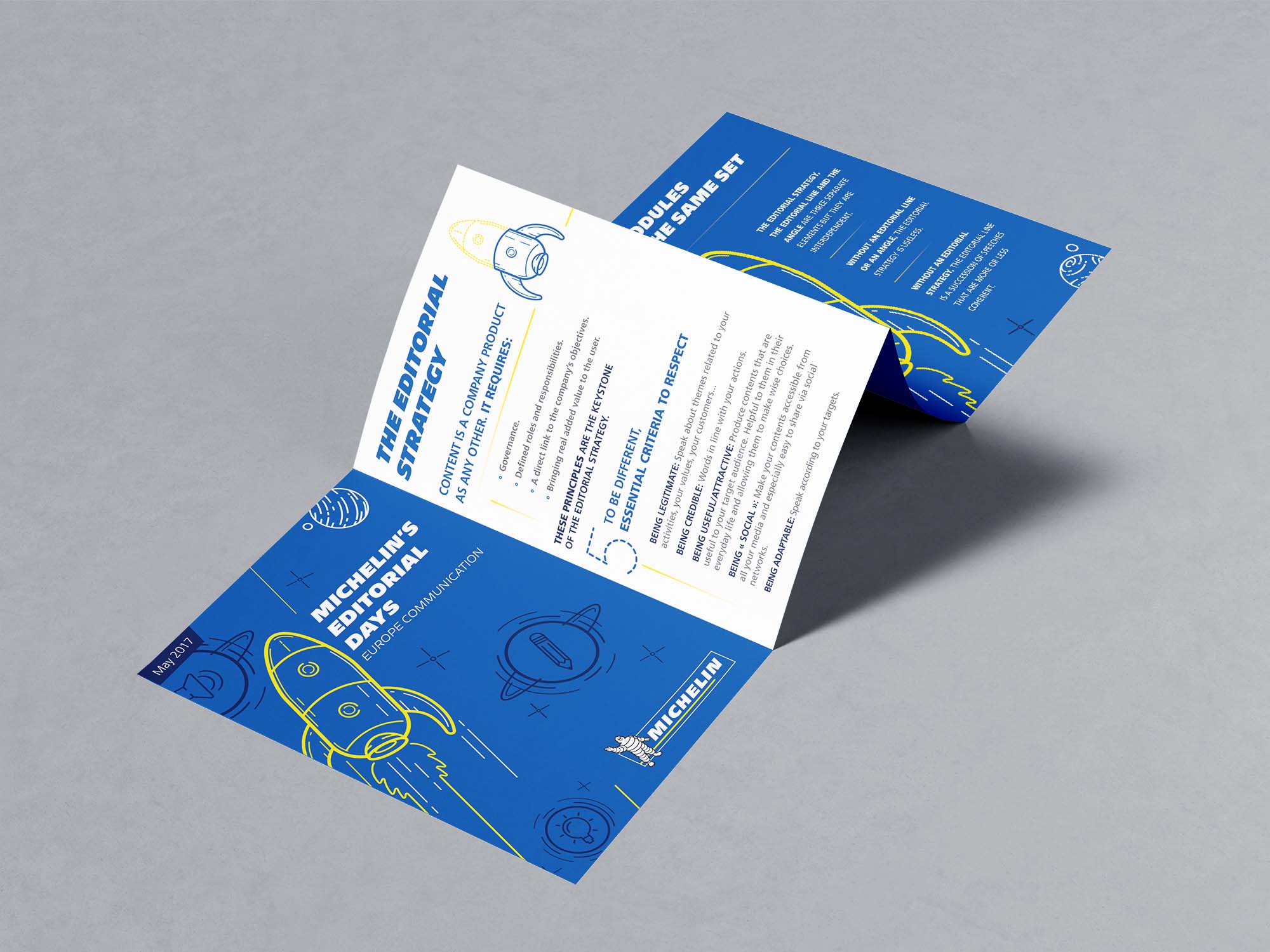 Illustration du projet Formation éditoriale Michelin