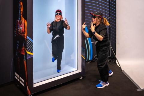 Illustration du projet Une expérience holographique inoubliable pour TCS qui incarne la transformation digitale