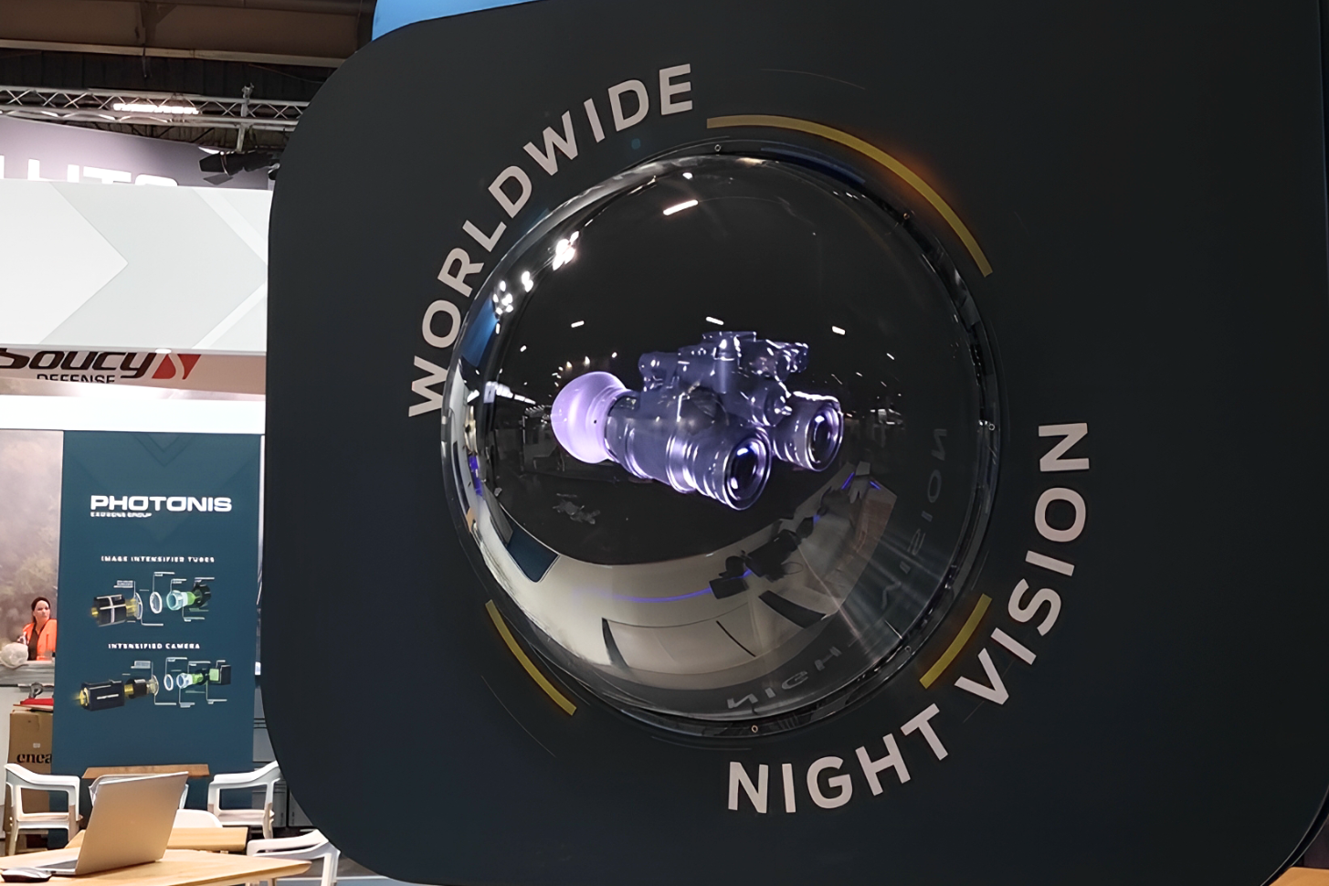 Illustration du projet Illuminer la technologie d’Exosens avec l’hologramme