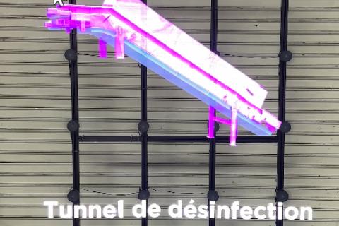 Illustration du projet Mur Holographique pour DASTRI - Présentation de Systèmes