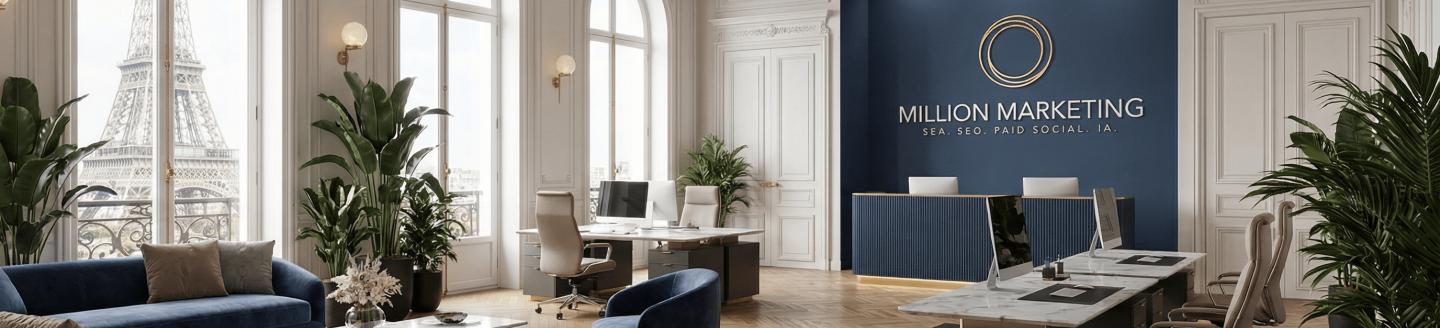 Couverture de l'agence Million Marketing