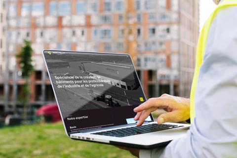 Illustration du projet Récompensé aux trophées de la communication : Refonte du site internet pour mettre en avant le savoir faire d’une entreprise du bâtiment historique 