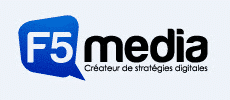 Logo agence F5 media