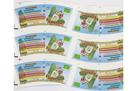 Services de pré-presse pour La Ferme de Candé avec Schisler Packaging