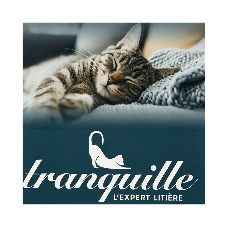 Illustration du projet Services de pré-presse pour Litière Tranquille avec DS Smith