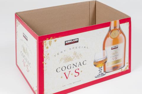 Illustration du projet Services de pré-presse pour Cognac Kirkland avec DS Smith